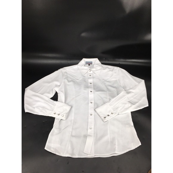 Lavana Other - Vintage Lavana Western Shirt Pearl Snap‎ Microfiber Large USA Made White